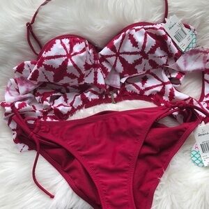 NWT Raisins Bikini 👙 Top Bottom Size M